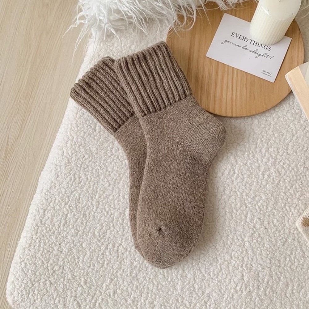 Thermal Sock Wool - Calcetines creativos de lana gruesa de