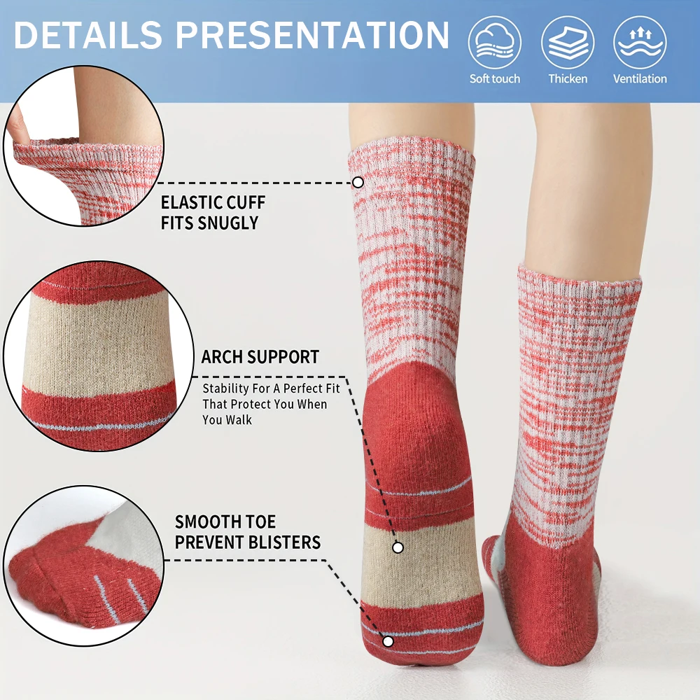 5 pares de calcetines de lana  - Thermal Sock Wool reseña y precio