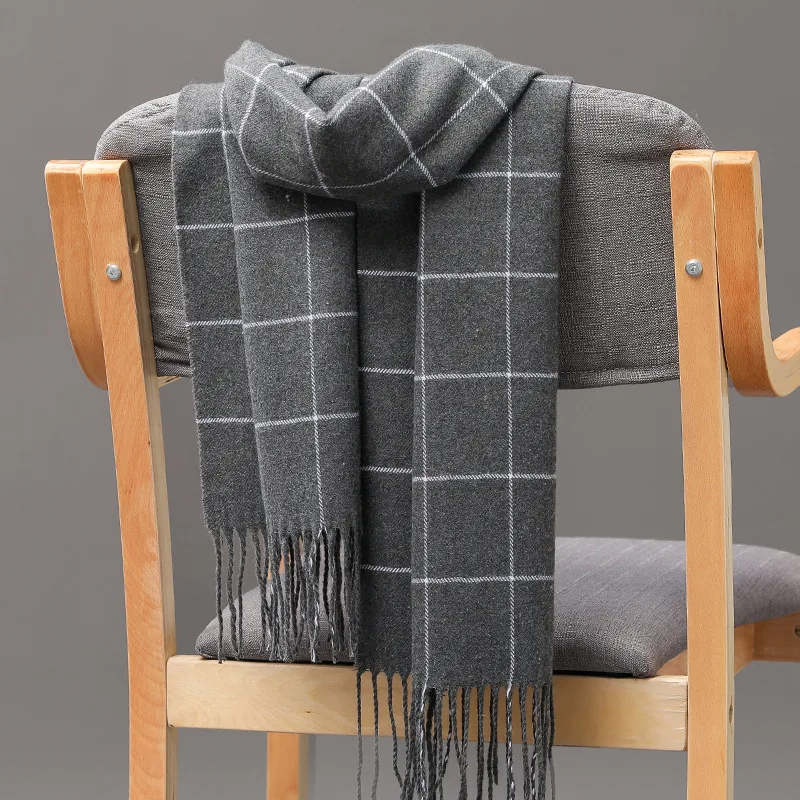 2023 nuevo invierno hombres bu - Cashmere Pashmina Wrap reseña y precio