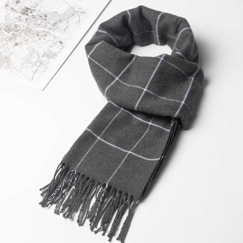 2023 nuevo invierno hombres bu - Cashmere Pashmina Wrap reseña y precio
