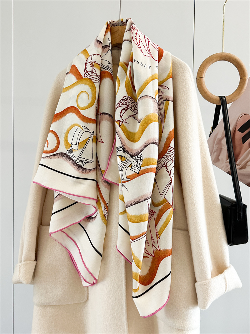 Bufanda de doble cara de 135 c - Cashmere Pashmina Wrap reseña y precio