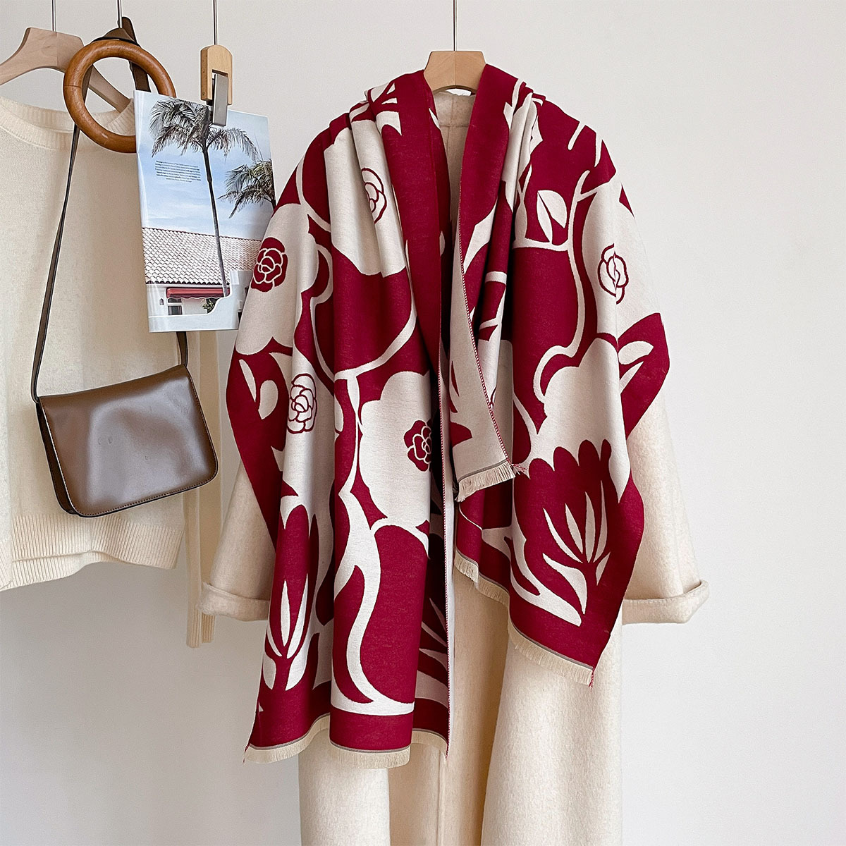Pañuelo de Lujo, Hiyab, Chal d - Cashmere Pashmina Wrap reseña y precio