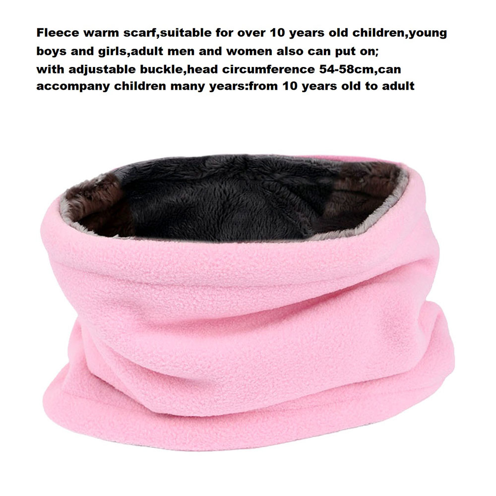 Bufanda cálida de lana de felp - Neck Gaiter Fleece reseña y precio