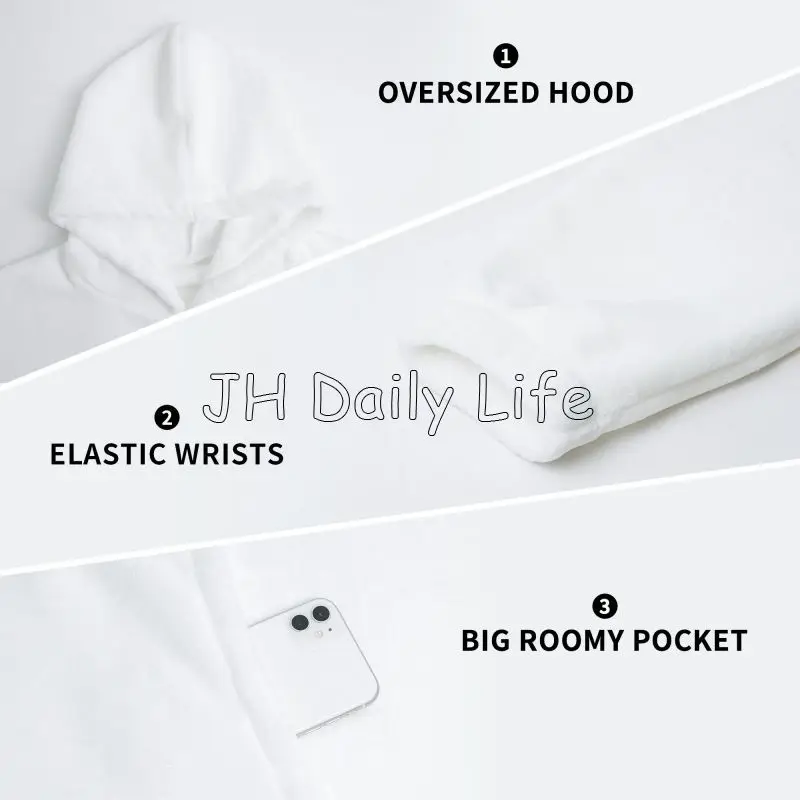 Manta con capucha portátil con - Sherpa Hoodie Fleece reseña y precio