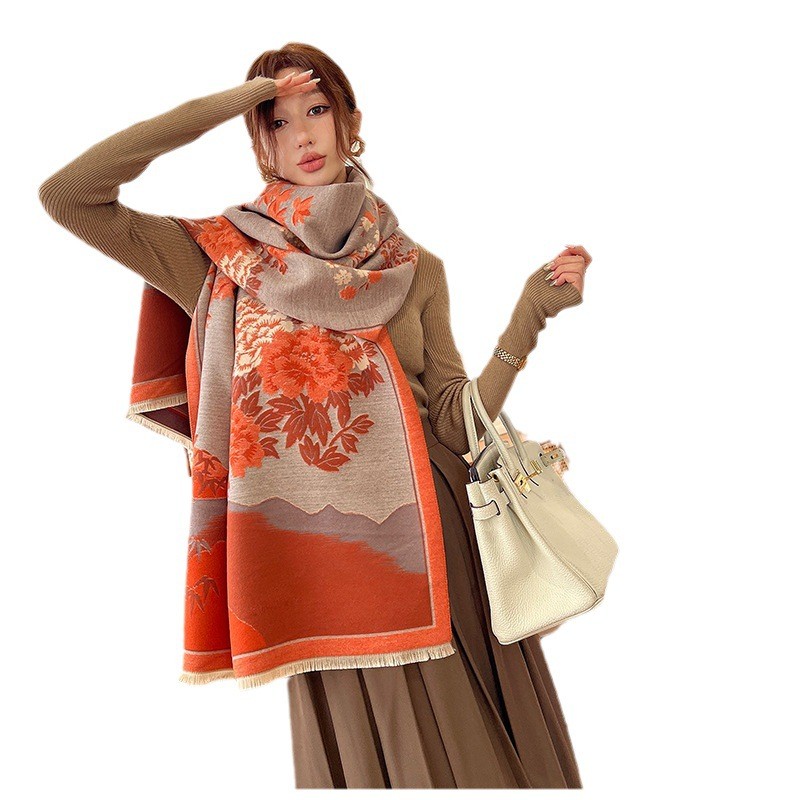 Moda invierno nuevo cálido cha - Cashmere Pashmina Wrap reseña y precio