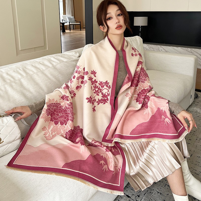 Moda invierno nuevo cálido cha - Cashmere Pashmina Wrap reseña y precio